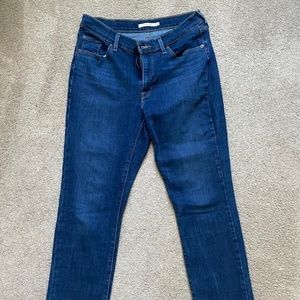 Levi's Classic Straight Jean - Size 8 - Medium Blue Wash